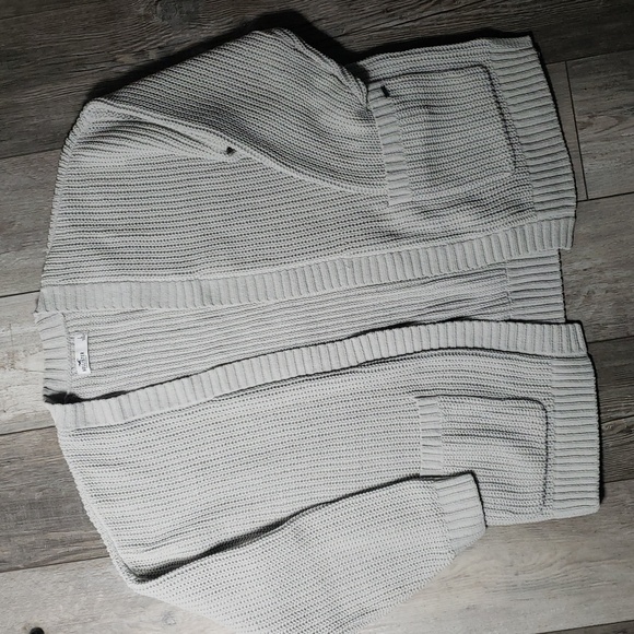 Hollister | Y2K Chunky Knit Open Front Cardigan *NWOT - Picture 1 of 8